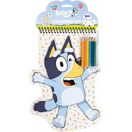 Creative Craft Group Bluey Malset mit Stiften