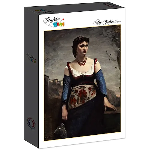 Grafika Puzzle Art Collection Jean-Baptiste-Camille Corot Grafika Kids Agostina, 1866 - 12 Teile