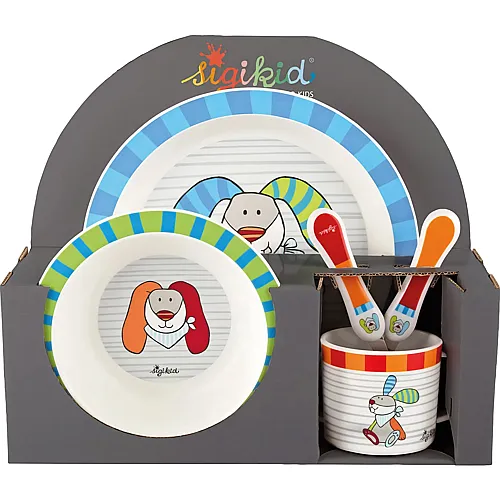 Sigikid Geschrr-Set Hase Ringel Dingel Kinderbunt