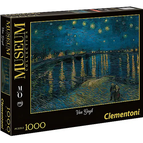 Clementoni Puzzle Museum Collection Notte stellata, Van Gogh (1000Teile)