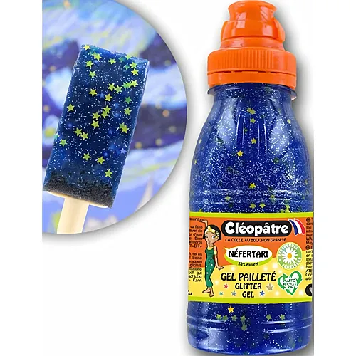 Cleopatre Glitter-gel Nacht Und Stern 250ml