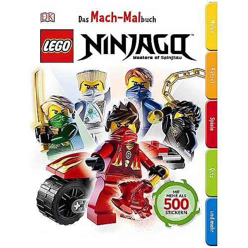Dorling Kindersley LEGO Das Mach-Malbuch Ninjago