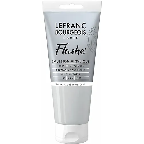 Lefranc Bourgeois Lfb Flashe Acryl 80ml Tube Perlweiss Irisierend