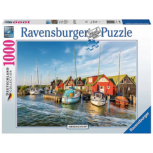 Ravensburger Puzzle Romantische Hafenwelt von Ahrenshoop (1000Teile)