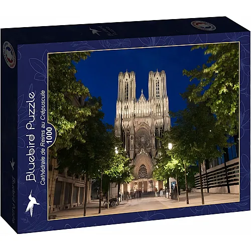 Cathédrale de Reims au Crépuscule 1000Teile