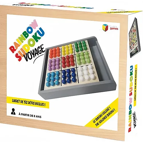 Riviera Games Rainbow Sudoku Voyage (fr-en)