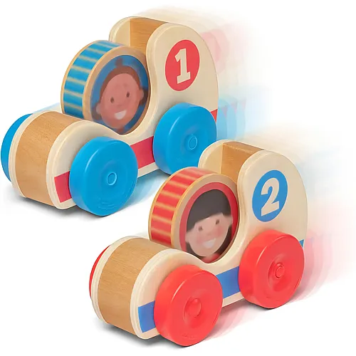 Melissa & Doug GO Tots Race Cars (fr-de-en-es)