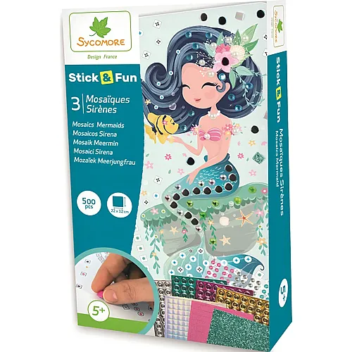 Sycomore Stick'n Fun Mini Mosaique- Sirenes (fr-de-it)