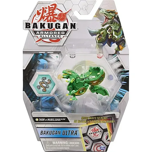 Spin Master Bakugan Trox x Nobilious Ultra