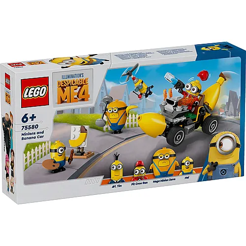 LEGO Minions und das Bananen Auto (75580)