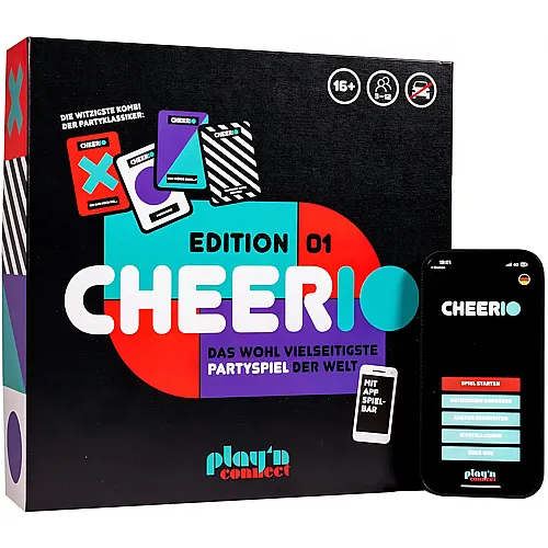 Cheerio Das Party-Brettspiel f�r Erwachsene mit App - Deutsch