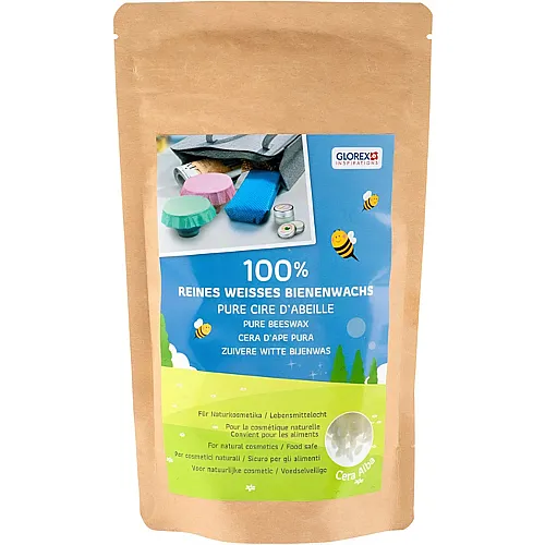 Glorex Cire d'abeille blanche 200 g