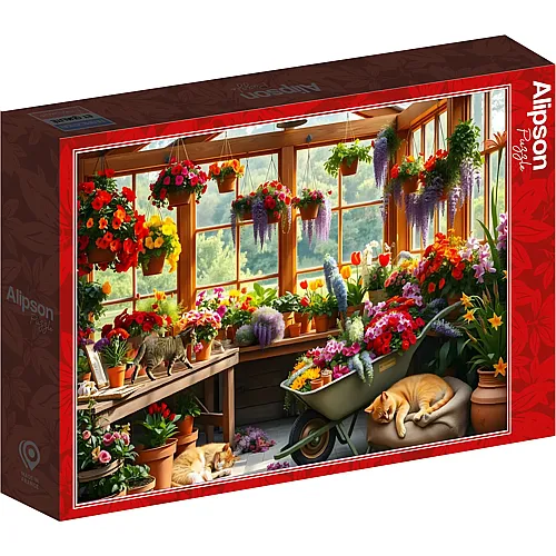 Mittagsschlaf im Gew�chshaus - 1000 Teile