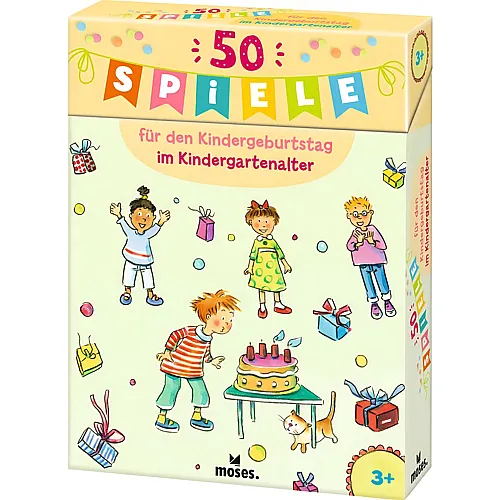 Moses 50 Spiele Geburtstag Kindergarten