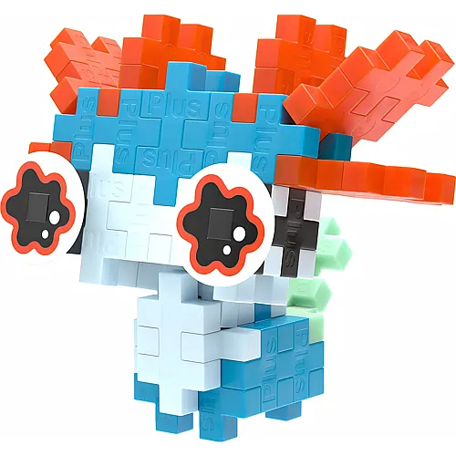 Plus-Plus 31 Kreativ Bausteine Axolotl blau