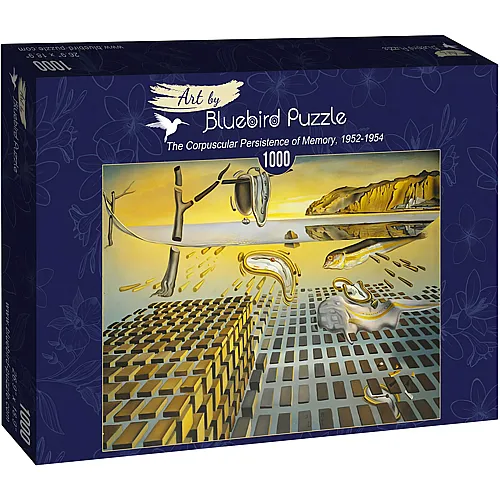 Bluebird Puzzle Salvador Dali The Corpuscular Persistence of Memory, 1952-1954 - 1000 Teile