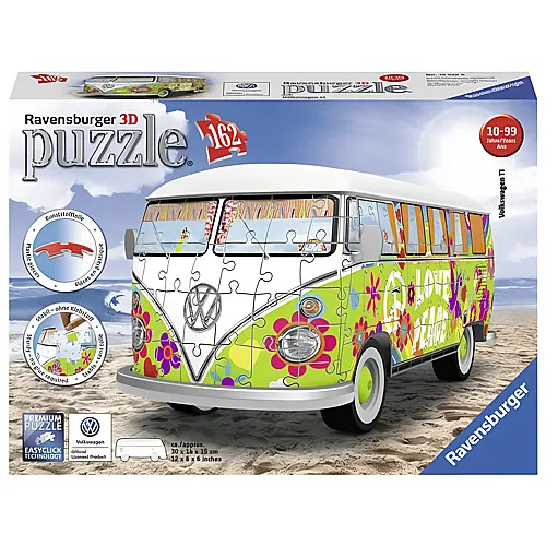 Volkswagen T1 im Hippie-Stil 162Teile