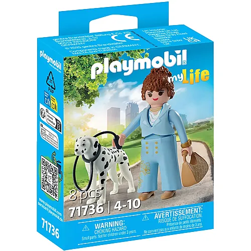 PLAYMOBIL My Life Managerin mit Dalmatiner 71736