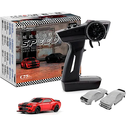 RC Micro Muscle Car C75-RD