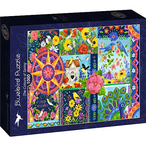 Die Farben des Frühlings 1000Teile