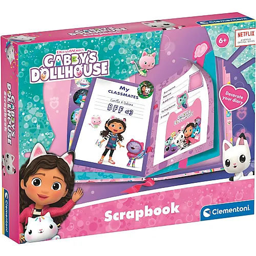 Clementoni Gabby's Dollhouse Scrapbook-Set