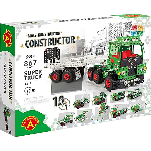 Alexander Constructor Pro Super Truck 10in1 (867Teile)