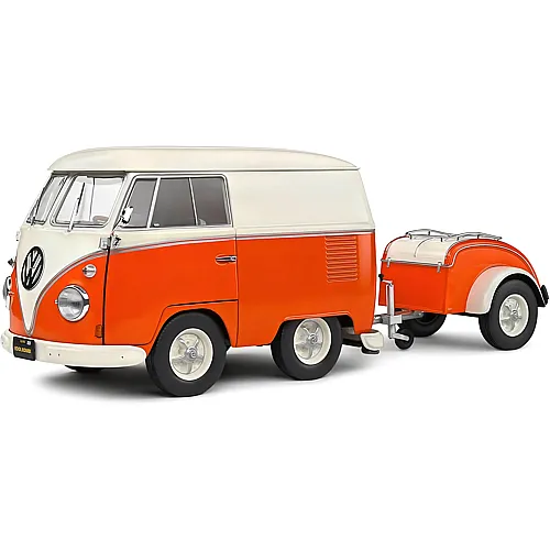 Solido 1:18 VW Kool Kombi 2023 Weiss/Orange