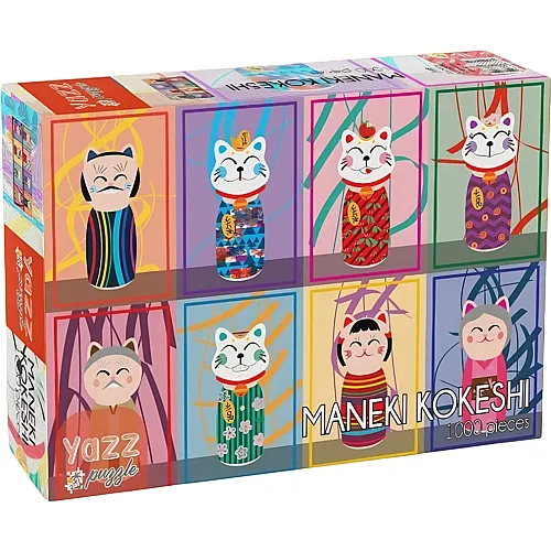 Yazz Puzzle Maneki Kokeshi (1000Teile)