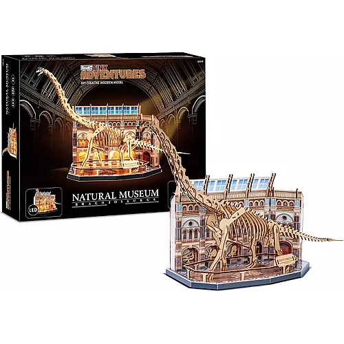 Revell Tiny Adventures Naturmuseum Brachiosaurus - 216dlg.