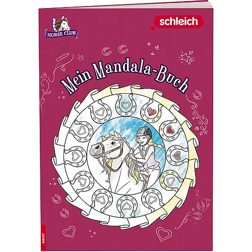 Ameet SCHLEICH Horse Club - My Mandala Book