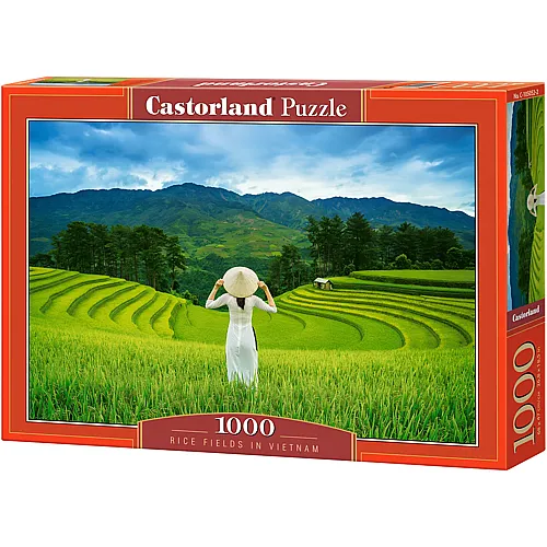 Castorland Rice Fields in Vietnam (1000Teile)