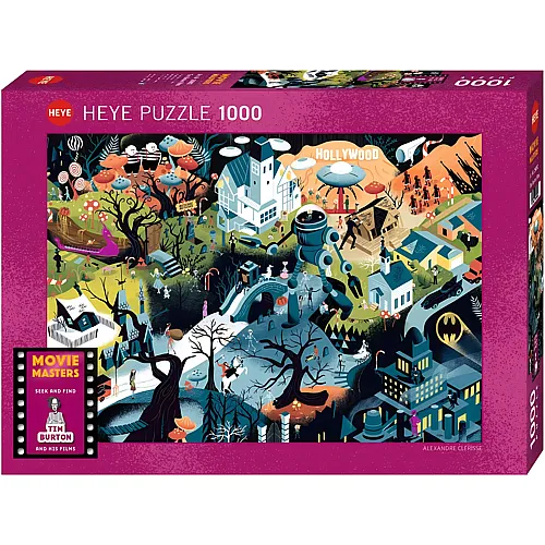 HEYE Puzzle Tim Burton Films (1000Teile)