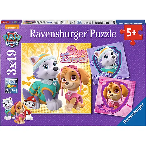 Ravensburger Puzzle Paw Patrol (3x49)