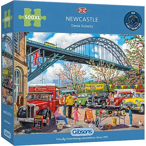 Gibsons Puzzle Derek Roberts Newcastle - 500 Teile