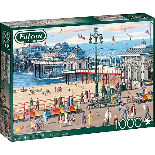 Falcon Puzzle Victor McLindon Brighton Pier - 1000 Teile
