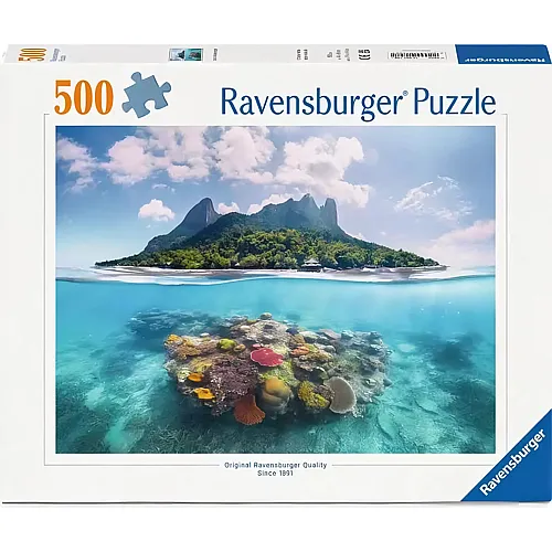 Insel und Korallenwelt 500Teile