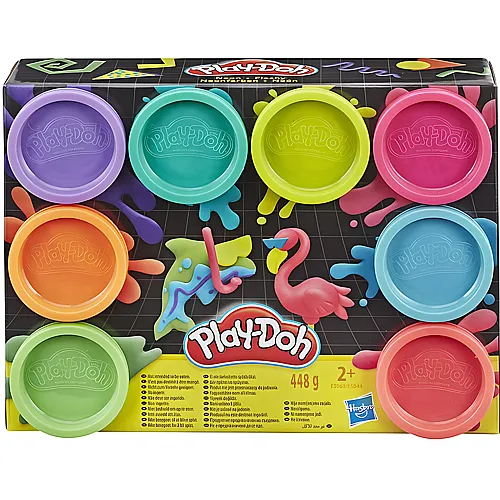 Play-Doh Classic Farben mischen Neon (448g)