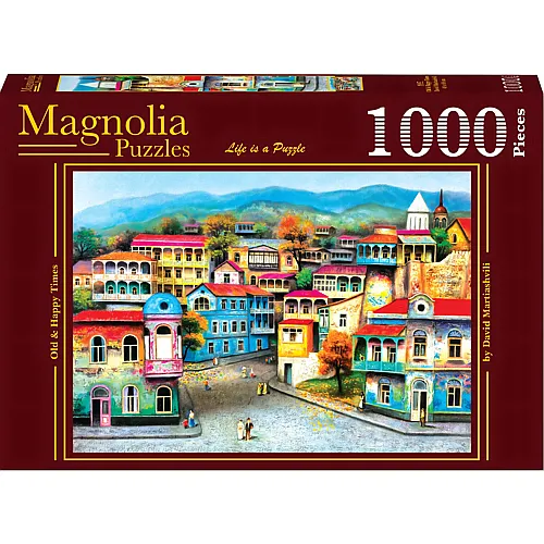 Magnolia Puzzle Puzzle 1000 Teile Alte und glückliche Zeiten