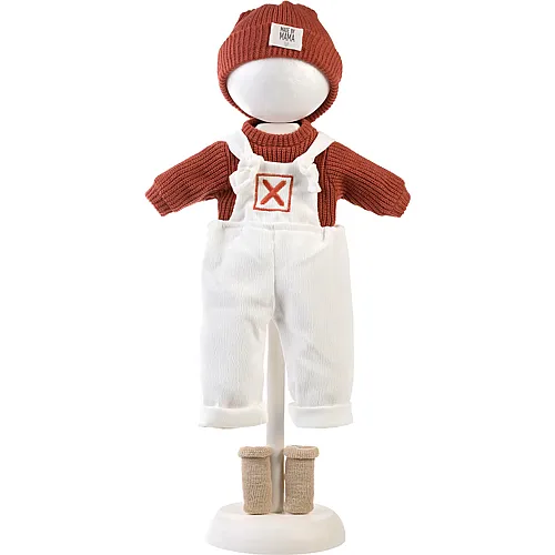 Kleiderset Latzhose 42cm