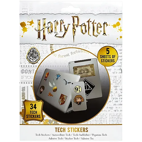 Pyramid Harry Potter Tech Sticker