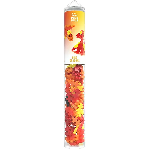Plus-Plus 100 Kreativ Bausteine Feuer Drache