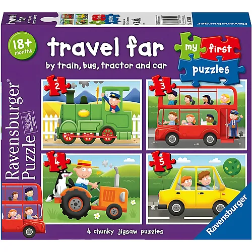Ravensburger My First Puzzles Travel Far