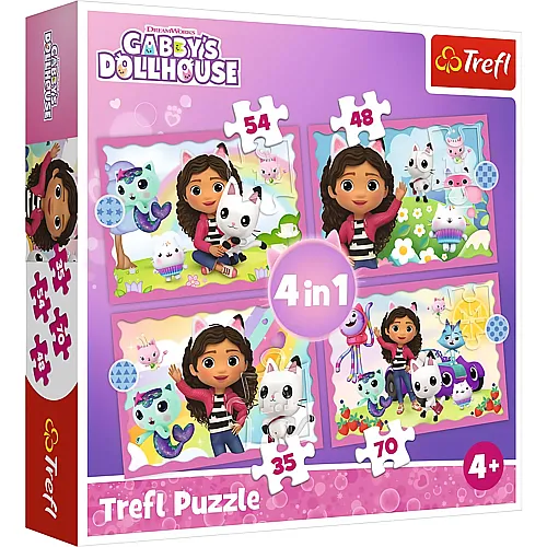 4In1 Gabby's Dollhouse 54Teile