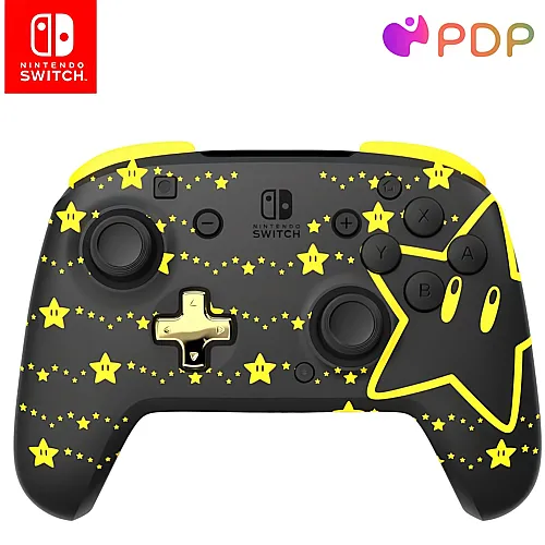 PDP Super Mario Rematch Wireless - Super Star Glow