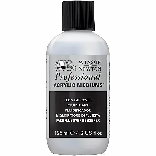 Winsor & Newton W&n Prof. Acryl Malmittel Farbflussverbesserer 125ml Flasche