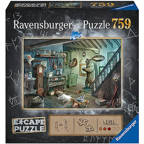 Escape Forbidden Basement 759Teile