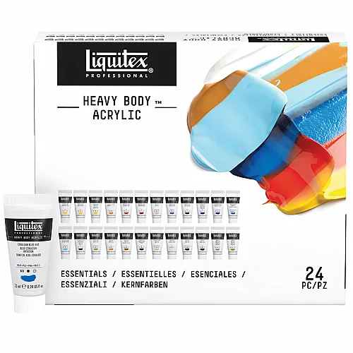 Liquitex Lqx Prof. Heavy Body Set 24x22ml Tuben
