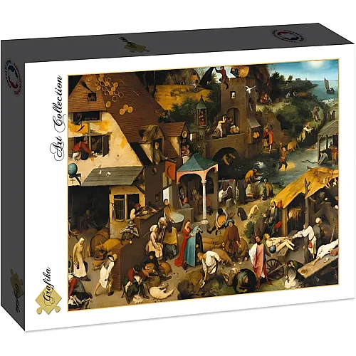 Pieter Brueghel - The Dutch Proverbs, 1559 2000Teile