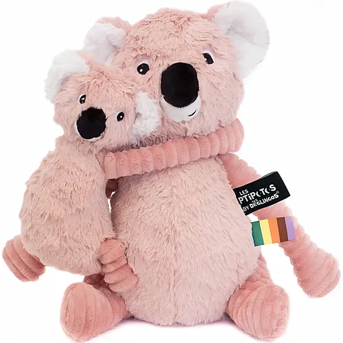 Trankilou die Koala-Mama mit Baby - 29 cm