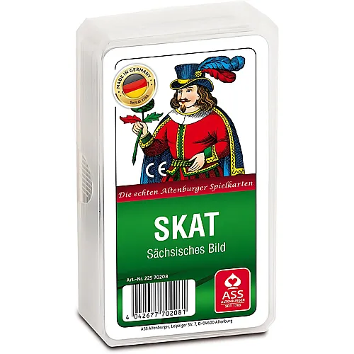 ASS Altenburger Skat, s�chsisches Bild, Kartenspiel